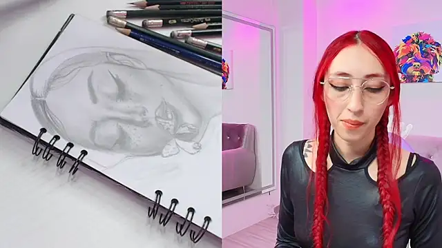 Snapshot of Vermelha_Gremory_ chatting on January 9, 2:51 pm Vermelha Gremory  online show from January 9, 2:51 pm