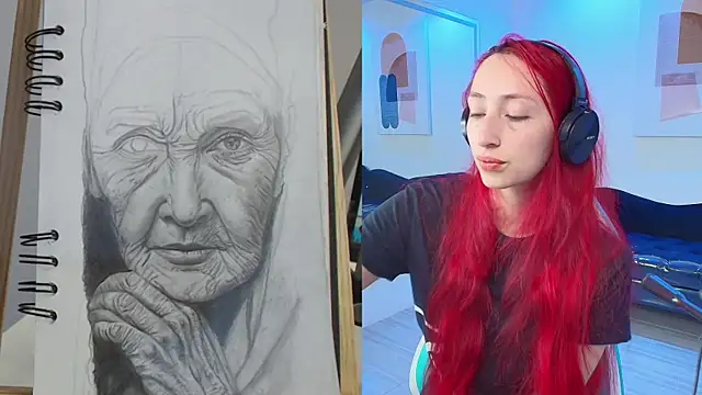 Snapshot of Vermelha_Gremory_ chatting on January 31, 7:18 am Vermelha Gremory  online show from January 31, 7:18 am