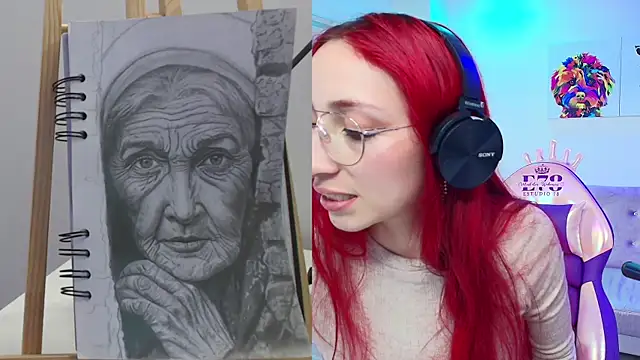 Snapshot of Vermelha_Gremory_ chatting on February 5, 6:15 pm Vermelha Gremory  online show from February 5, 6:15 pm