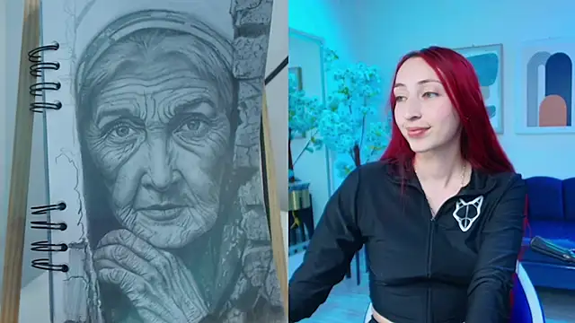 Snapshot of Vermelha_Gremory_ chatting on February 6, 11:04 pm Vermelha Gremory  online show from February 6, 11:04 pm