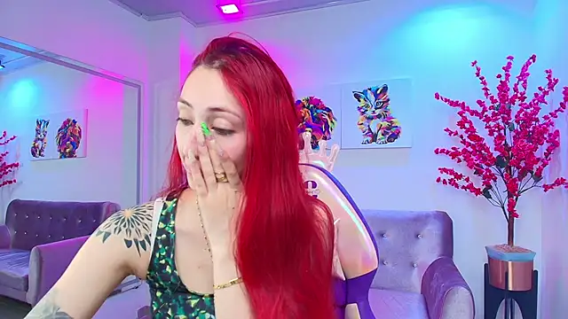 Snapshot of Vermelha_Gremory_ chatting on February 7, 7:27 pm Vermelha Gremory  online show from February 7, 7:27 pm