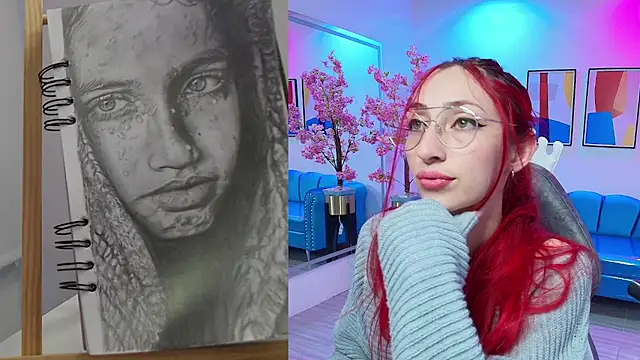 Snapshot of Vermelha_Gremory_ chatting on February 17, 10:58 pm Vermelha Gremory  online show from February 17, 10:58 pm