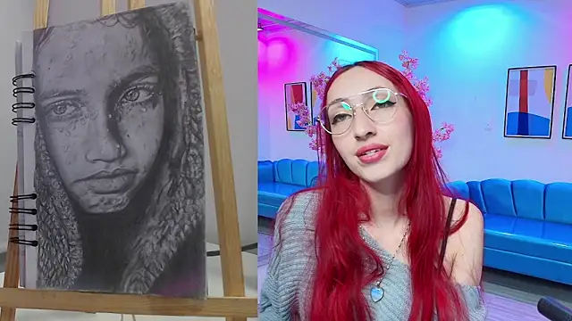 Snapshot of Vermelha_Gremory_ chatting on February 18, 2:05 am Vermelha Gremory  online show from February 18, 2:05 am