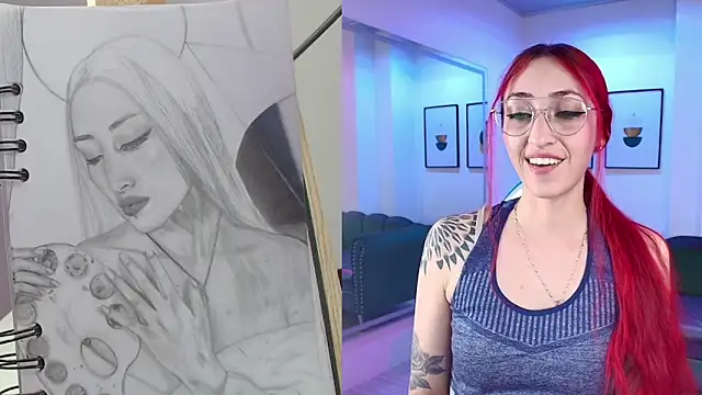 Snapshot of Vermelha_Gremory_ chatting on February 27, 1:59 am Vermelha Gremory  online show from February 27, 1:59 am