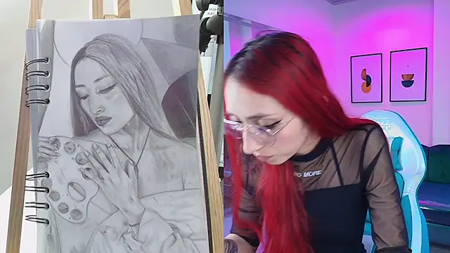 Snapshot of Vermelha_Gremory_ chatting on March 2, 5:47 pm Vermelha Gremory  online show from March 2, 5:47 pm