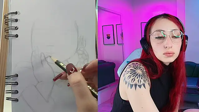 Snapshot of Vermelha_Gremory_ chatting on March 4, 10:49 pm Vermelha Gremory  online show from March 4, 10:49 pm