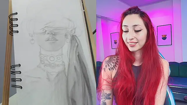 Snapshot of Vermelha_Gremory_ chatting on March 12, 3:18 pm Vermelha Gremory  online show from March 12, 3:18 pm