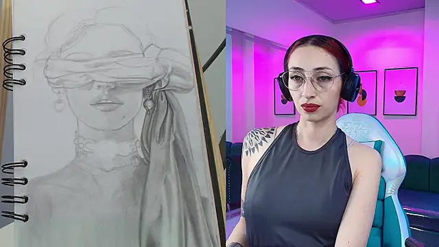 Snapshot of Vermelha_Gremory_ chatting on March 13, 12:27 am Vermelha Gremory  online show from March 13, 12:27 am