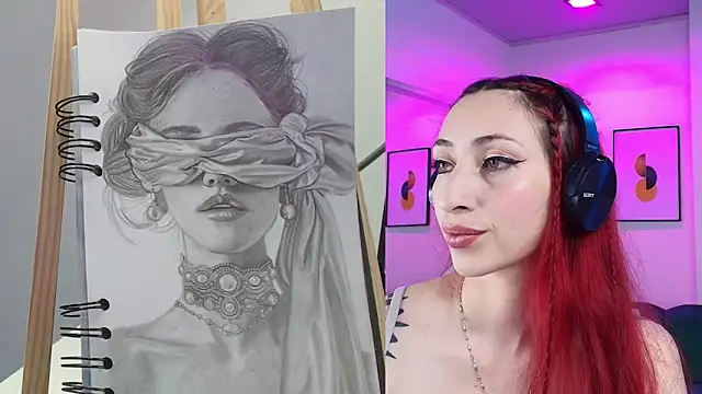 Snapshot of Vermelha_Gremory_ chatting on March 20, 1:57 am Vermelha Gremory  online show from March 20, 1:57 am