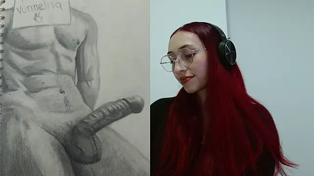 Snapshot of Vermelha_Gremory_ chatting on October 14, 4:46 am Vermelha Gremory  online show from October 14, 4:46 am