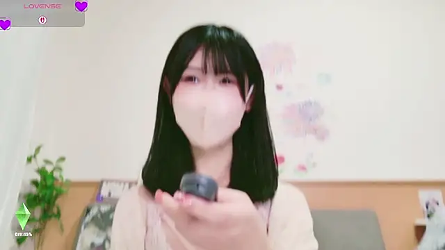 Snapshot of Conatsu chatting on November 3, 3:19 am Conatsu online show from November 3, 3:19 am