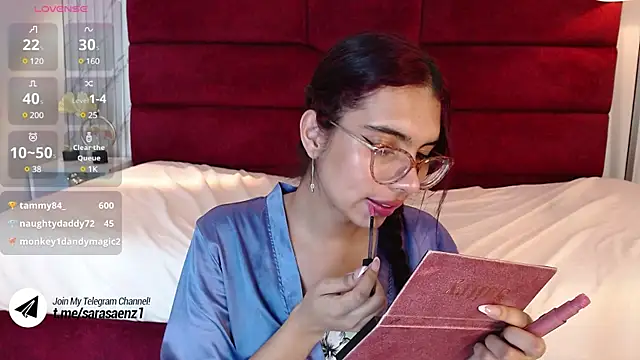 sara saenz99 online show from January 16, 10:44 pm