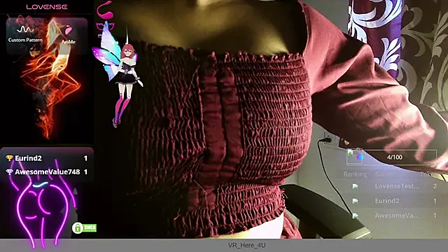 Snapshot of VR_here_4U chatting on September 16, 6:03 am VR here 4U online show from September 16, 6:03 am