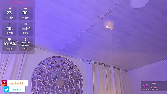 Snapshot of _PARISI_ chatting on February 22, 12:49 am  PARISI  online show from February 22, 12:49 am