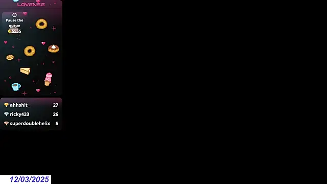 Victtoria Parker online show from March 12, 4:02 pm