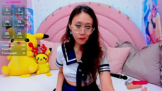 Snapshot of Nao__Chan_ chatting on January 8, 7:24 am Nao Chan online show from January 8, 7:24 am