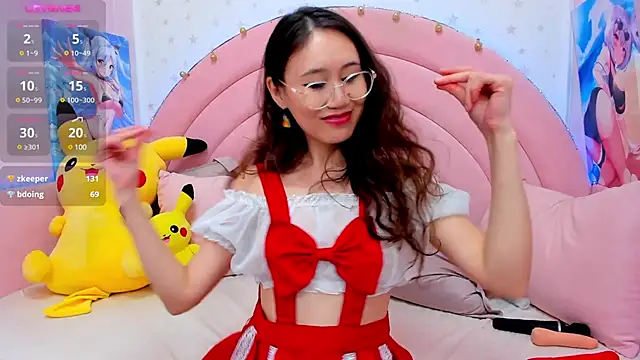 Snapshot of Nao__Chan_ chatting on February 8, 7:15 am Nao Chan online show from February 8, 7:15 am