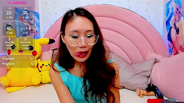 Snapshot of Nao__Chan_ chatting on February 25, 4:24 am Nao Chan online show from February 25, 4:24 am