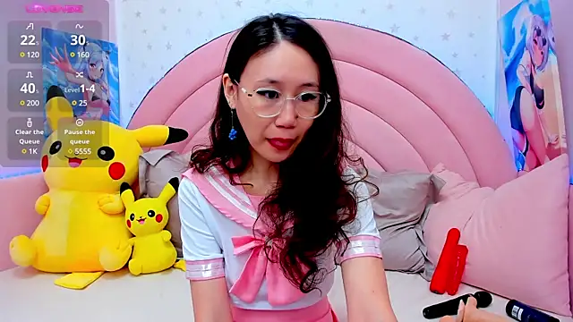 Snapshot of Nao__Chan_ chatting on March 10, 1:45 am Nao Chan online show from March 10, 1:45 am