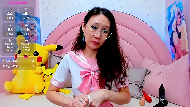 Snapshot of Nao__Chan_ chatting on March 10, 4:49 am Nao Chan online show from March 10, 4:49 am