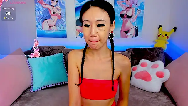 Snapshot of Nao__Chan_ chatting on October 10, 1:37 am Nao Chan online show from October 10, 1:37 am