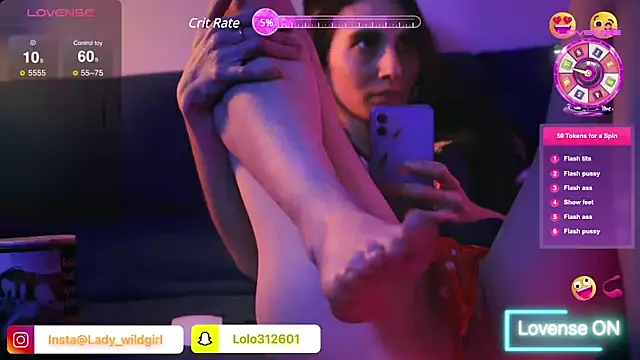 WildgirlShow online show from March 4, 10:27 pm