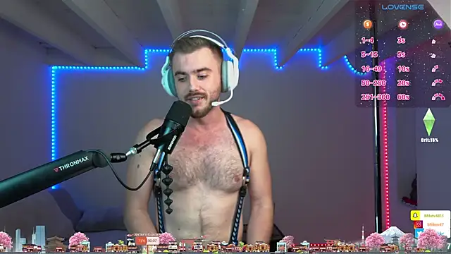 Snapshot of Mikev chatting on January 9, 7:08 pm Mikev online show from January 9, 7:08 pm