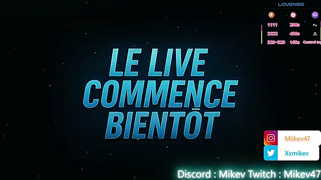 Snapshot of Mikev chatting on September 25, 6:00 pm Mikev online show from September 25, 6:00 pm