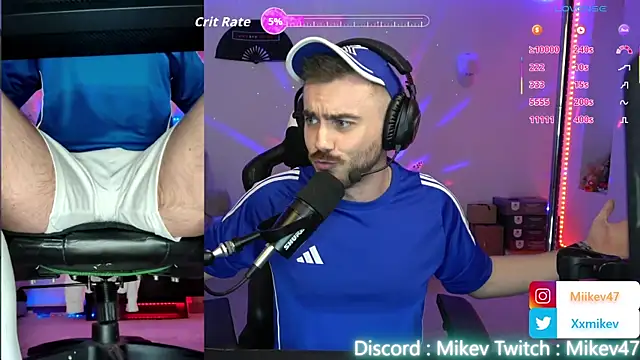 Snapshot of Mikev chatting on January 15, 7:06 pm Mikev online show from January 15, 7:06 pm