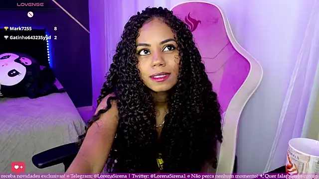 Snapshot of LorenaSirena chatting on December 14, 10:14 pm LorenaSirena online show from December 14, 10:14 pm