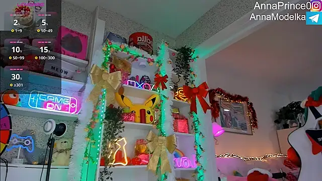 Snapshot of Anna_Prince chatting on December 26, 9:55 am Anna Prince online show from December 26, 9:55 am