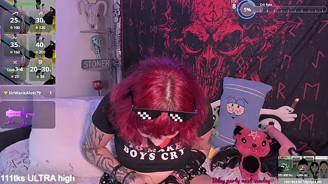 Sarah-Stoner online show from February 11, 10:37 pm