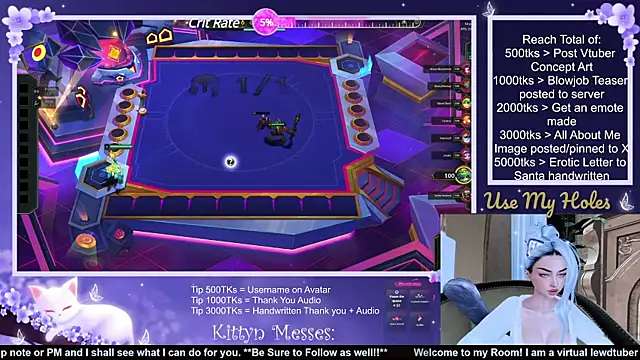 SassyKittyn online show from December 12, 6:14 am