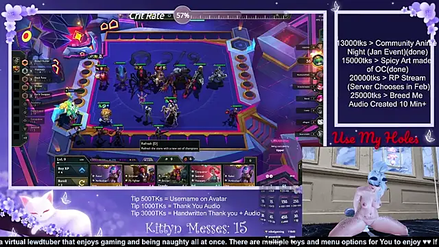 SassyKittyn online show from December 12, 9:19 am