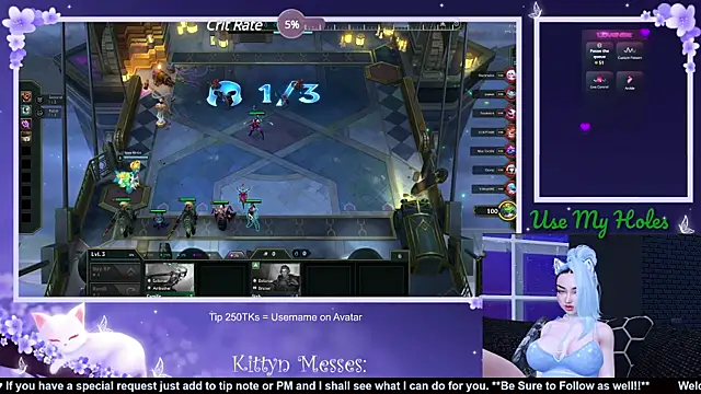 SassyKittyn online show from January 7, 6:27 am