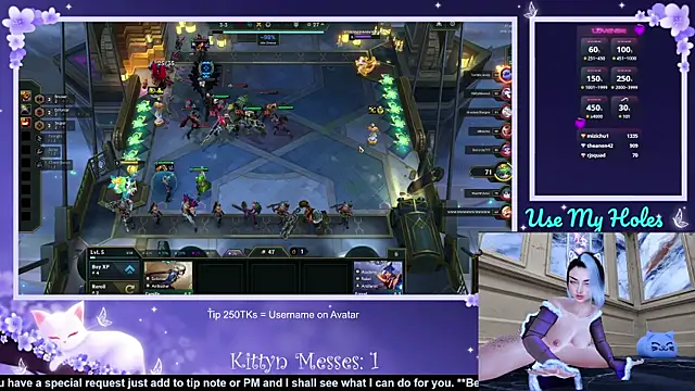 SassyKittyn online show from January 16, 9:16 am