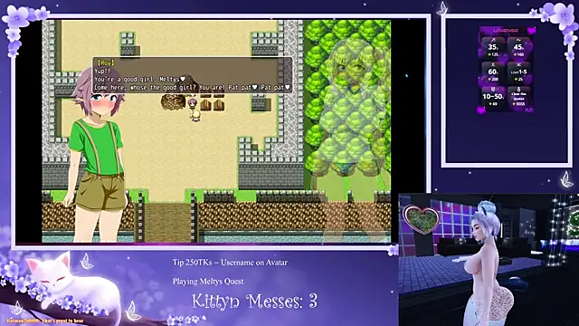 SassyKittyn online show from February 14, 9:24 am