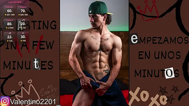 Valentino Xander online show from July 3, 1:56 am