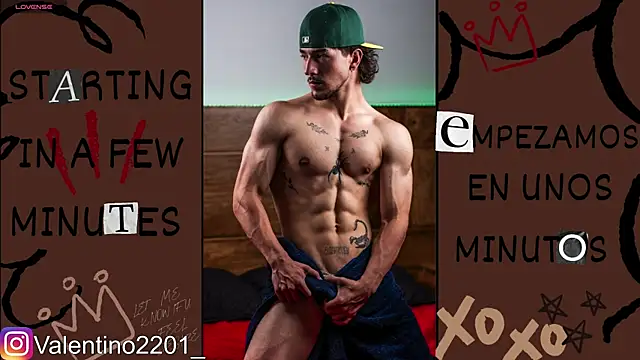 Valentino Xander online show from July 11, 2:25 am