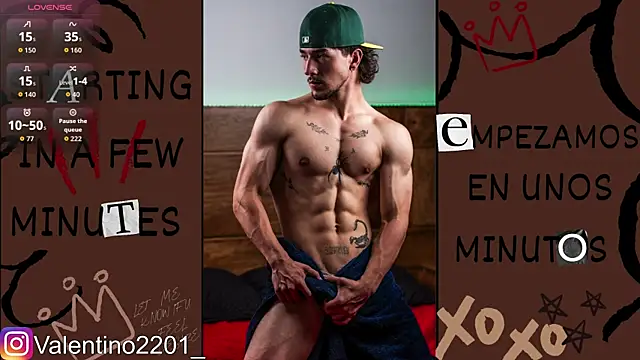 Valentino Xander online show from July 17, 3:24 am