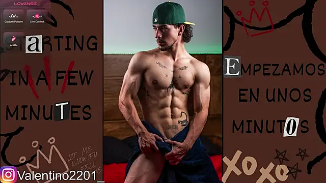 Valentino Xander online show from July 19, 12:58 am