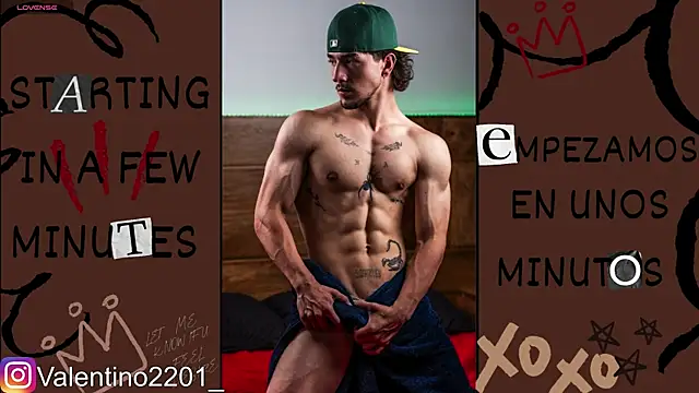 Valentino Xander online show from July 23, 1:52 am