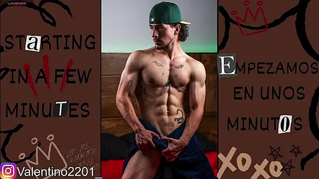 Valentino Xander online show from July 23, 1:58 am