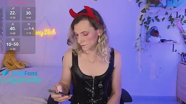 vulgar wife online show from November 2, 1:24 pm