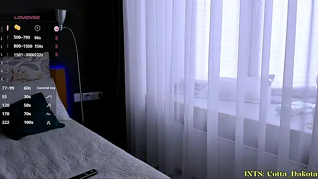 Snapshot of PannaDakota chatting on February 8, 9:03 am PannaDakota online show from February 8, 9:03 am