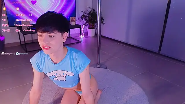 Snapshot of sebbyrose chatting on June 27, 1:10 am sebbyrose online show from June 27, 1:10 am