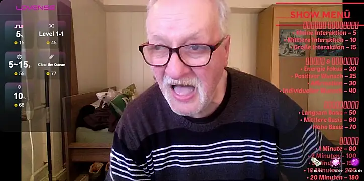 Sammy1660 online show from April 7, 4:07 pm