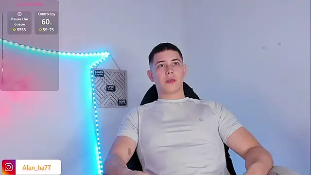 Alan hadid1 online show from February 18, 9:20 pm