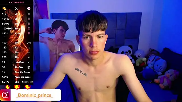 DominicPrince online show from October 4, 5:44 pm