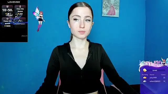 Snapshot of Luxuryalma chatting on March 8, 10:32 am Luxuryalma online show from March 8, 10:32 am